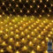 Meision Lichternetz Außen 3 x 3m 272 LEDs, Lichterkette Innen Netz mit Timer + 9 Modi Stecker + Speicherfunktion, IP44 Erweiterbar Mesh Lichtervorhang für Balkon, Büsche, Garten, Warmweiß