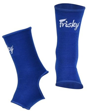 harayaa Muay Thai Knöchelbandagen, Muay Thai Fußschienen Erwachsene Kinder Knöchelschutz Knöchelschienen für Training, Karate, Sparring, Boxen, blau S