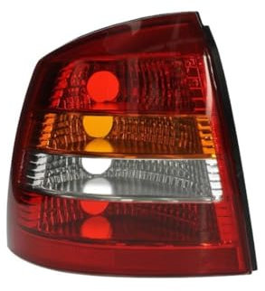 EDA PREMIUM auto Rückleuchte, Rücklicht, Heckleuchte Links 9117402 passend für OPEL ASTRA G 1998-2004, H/B, ECE