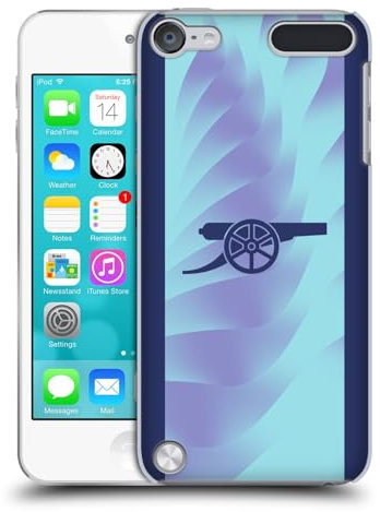 Head Case Designs Offizielle Arsenal FC Third 2024/25 Trikot Harte Rueckseiten Handyhülle Hülle Huelle kompatibel mit Apple iPod Touch 5G 5th Gen