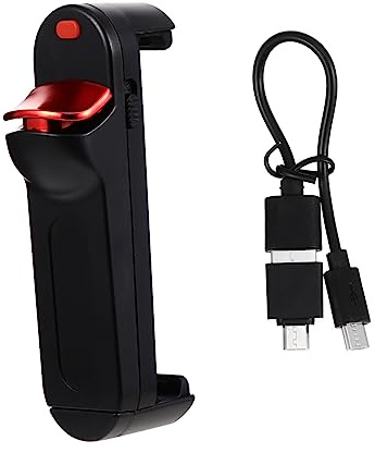 Artibetter Handy Gamepad Schwarz aus Kunststoff und Silikon für Gaming | Tragbar, Leicht zu Installieren, Verbessert das Spielerlebnis, Ladeeingang 5v 0,1a, Ladezeit etwa 10 Stunden