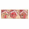 Villa d'Este Home Tivoli 9er Set Weihnachtsaufhänger Haus Sperrholz 7,5x8 cm Xmas