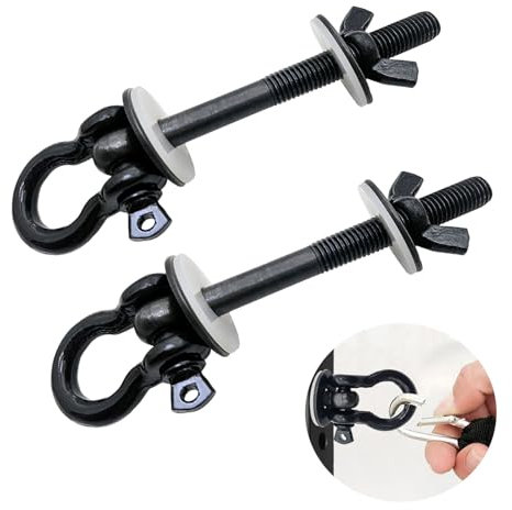 DyaMag Power Rack Aufsätze mit Silikondichtungen für Widerstandsband O-Ring-Befestigung für Power Rack Squat Racks Band Pegs für 2,5–7,6 cm Power Rack (2 Stück)