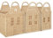 CuddleCo Dutch Storage Baskets - Natural Rattan Nursery Storage Set for Toys, Baby Essentials, and Organising - Stylish & Practical Home Organisation (Set of 3)