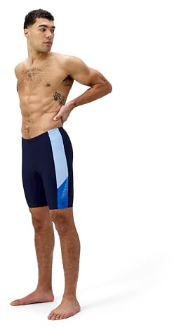 Speedo Men's Dive Jammer Swim Trunks Swimmers Blue Size 40