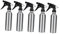 NIYANGLE 5 Botellas Rociadoras Vacías De Metal Portátiles Recargables Para Perfume De Agua Y Perfume Color Plateado