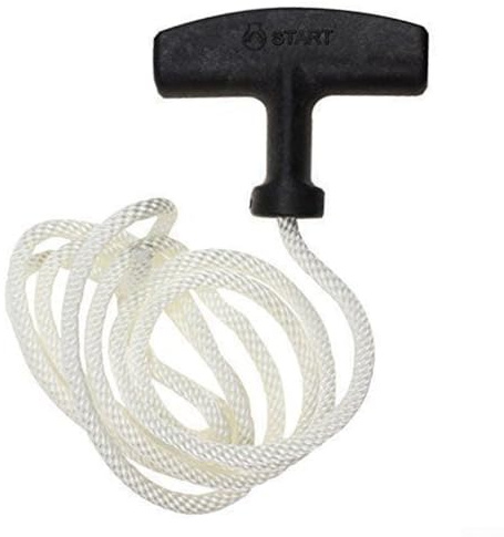 Yuanpgky Lawn Mower Starter Pull Handle and Cord Line with 2.0m Length and 3.5mm Diameter Rope for Most Petrol Lawn Mowers, Compatible with Various Lawn Mower Models