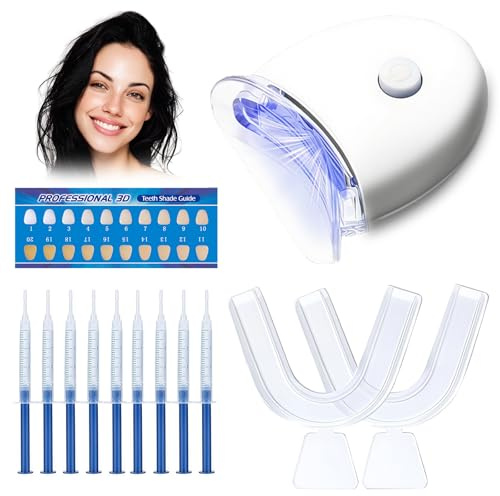 Zahnaufhellung Bleaching Set, Teeth Aufhellung Gel, Schnelles Bleaching Zähne, Teeth Whitening Essence, Zuhause Zähne Reinigen, Geeignet für den täglichen Gebrauch
