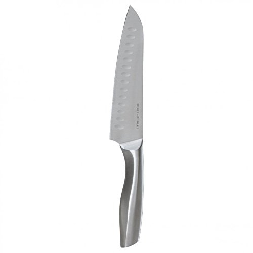 FIVE Simply Smart - Couteau Santoku Inox Forgé 31cm Gris