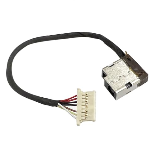 Gintai DC IN Power Jack Cable de alimentación de Repuesto para HP 250 255 | G4 15-BA 15-BA0xx 15-BA1xx Series 799736-S57 799736-T57 799736-F57 799736-Y57 813945-001 CBL00672-0100