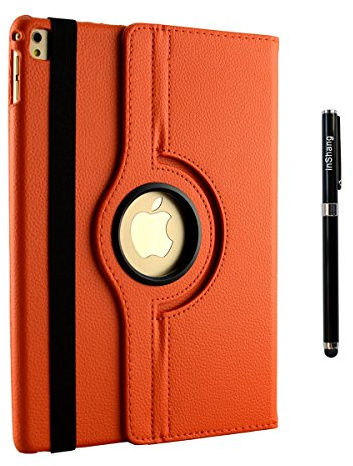 inShang Custodia Cover Compatibile con iPad 2018 2017 air air 2 Cover case - La rotazione a 360 gradi, supporto, sonno/sveglia Con inShang pennio