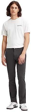 Dockers SMART 360 FLEX ALPHA SKINNY, Pantalon, Homme, Steelhead, 30W / 32L