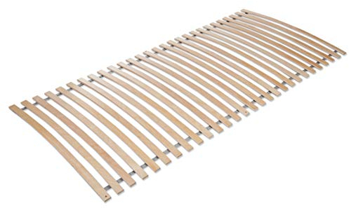 Jekatex Lattenrost, Rollrost Rahmenlos 140x200cm, 28 Latten, Birke TOP Qualität -XXL,FSC® 100%