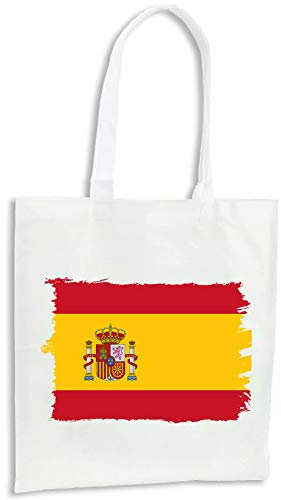 MERCHANDMANIA PACK 4 BOLSAS BANDERA ESPAÑA PAIS UNIDO cocina compra kitchen
