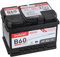 Accurat Basic B60 Autobatterie - 12V, 60Ah, 530A, zyklenfest, wartungsfrei, 30% mehr Startleistung, Ca-Technologie, Pluspol rechts- Starterbatterie, Nassbatterie, Blei-Säure Batterie