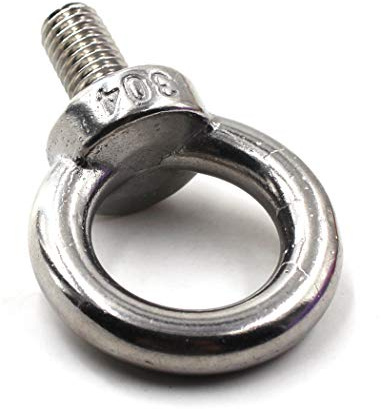 M4 Eye Bolt 304 Edelstahl Heavy Duty Lifting Ring Bolt Schrauben (20 Stücke)