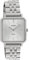 Oozoo Vintage Damenuhr mit Edelstahl Glieder Armband Quadratisch Flach 28 MM C9950