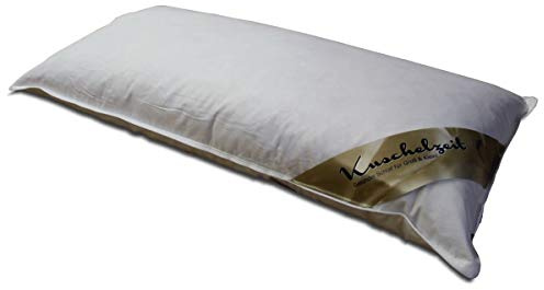 Meivita Kuscheliges 3 Kammer Kopfkissen in 40x80 cm mit hoher Stützkraft durch den Mehrschicht - Aufbau / 500g Füllung/mit Tragetasche/Made in Germany