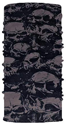 TALK-POINT TP Multi-Funktionstuch, atmungsaktives Halstuch, Schlauch-Schal als UV- und Sonnen-Schutz, Bandana Tuch, Stirnband oder Mundschutz, verschiedene Muster, für Outdoor und Sport