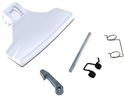 Marel Shop® - Kit Impugnatura Maniglia Completa Oblò per Lavatrice compatibile con Electrolux Zanussi Rex per Modelli : ZWJ12591W - ZWS58801 - PWS61030A