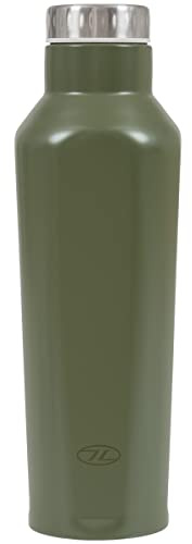 Highlander 500ml Ashta Rostfreier Stahl Flasche Oliv