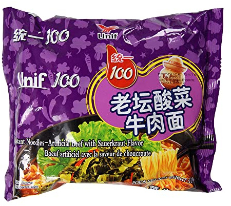 Unif Beef & Sauerkraut Flavour Noodles - 24 x 119g