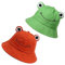 QQEE 2 Stück Froschfischerhut, Niedlicher Frosch Hut, Süßer Sommer Eimer Sonnenhut, Fischer Reise Sonnenhüte, Unisex Bucket Hat, für Damen, Teenager, Mädchen