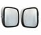 2 x universal Aussenspiegel Rückspiegel Links Rechts Ersatzspiegel Zusatzspiegel kompatibel mit LKW Traktor Bus Bagger 180 X 180 mm Neu OVP Hochwertig