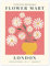 Flower Market London Poster von TAlex 50 x 70 cm Wandbilder Wanddeko