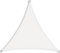 Sonnensegel Dreieck Rechtwinklig 1.2x1.2x1.2m Sonnenschutz imprägniert Polyester mit UV Schutz Sun Segel Sonnensegel mit Sonnensegel Befestigung für Pergola Beschattung Terrasse, Weiß