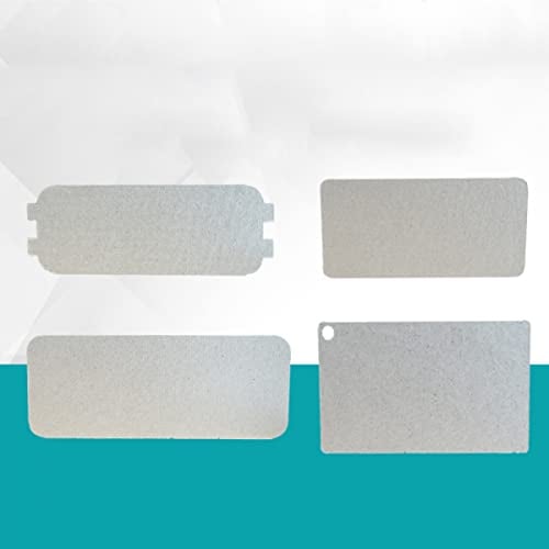 SPORTARC 10 pezzi di copertura per guida d'onda forno a microonde in mica, fogli universali per forni a microonde, piastre di mica per tappo per Galanz Magnetron, 11 x 7 cm addensare