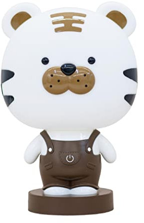 Lampe de poche Teddy marron avec allumage tactile