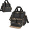 Luxja Make-up-Tasche, Reise-Kosmetiktasche, abnehmbare Taschen, schwarz
