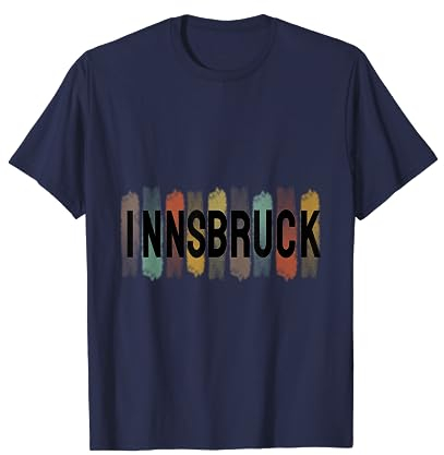 Innsbruck Reiseführer, Innsbruck Magnet T-Shirt
