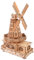 ibasenice 3D Windmühlen Puzzle DIY Bausatz Für Lustiges Und Kreatives Holzspielzeug Für Jungen Und ädchen Ideales Für Kleine Bastler Windmühlen Muster