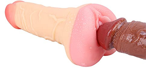 MudsoN Đîldồ Mâstuṛbadoṛ Sèxtőyșè 2 en 1 21Cm Mäscụliñós Ręäl 3D Péņę para Mụjęr Bụęñós con Ęstimụlädór Pụñtó Ġ Fụñdä Pęñę Ęxtęñsór Xxl Älärġädór de Pęñę Ġräñdę Cóñsólädór