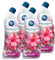 Ambi Pur WC Aktiv Reiniger Gel Pink Hibiskus & Rose 750ml (4er Pack)