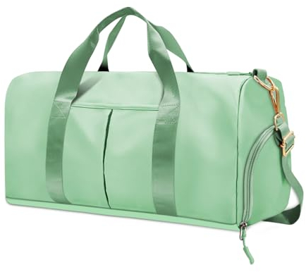 Sport Duffel Bag Damen, Sporttasche Handgepäcktasche für Herren Sporttasche mit Nassfach&Schuhfach Reise Übernachtungstasche Leichte wasserdichte