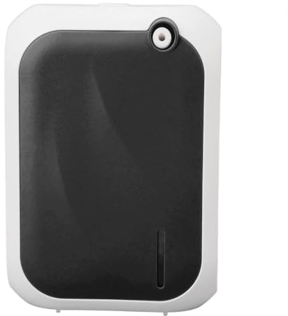 Intelligente Kaltlufttechnologie, Wasserloser Diffusor für ätherische Öle, 140 Ml, APP-Steuerung, Langanhaltendes Wandmontierter Spa-Diffusor (Black)