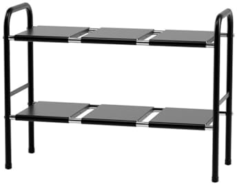 Support de Rangement de Cuisine Étagère de rangement de cuisine, armoire rétractable, support de casseroles en couches, support de rangement de cuisine multifonctionnel sur pied Étagères pour Ustensil