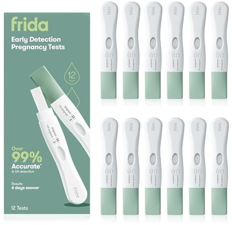 Frida Fertility Early Detection Pregnancy Tests, 99.9% Accurate, 12 Tests