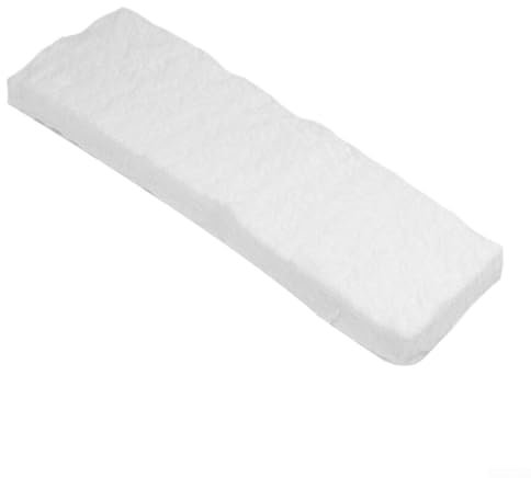 Besttoolifes Keramik-Wollschwamm, 30 x 10 x 4 cm, Bioethanol-Feuer, Kamin, Feuerraum, Sicherheit, verlängert die Lebensdauer des Feuers, Ethanol-Tischplatte, rauchfreies Feuer in Kohlen, um die