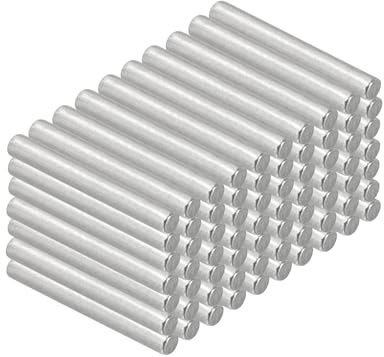 PATIKIL Goupille Cylindrique 1.5 x 12 mm en Acier Inoxydable 304, 100 Pcs Goupilles Métalliques Chevilles Supports d'Étagères Éléments de Fixation pour Meubles Composant de Positionnement