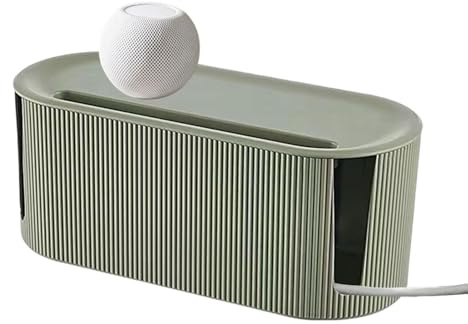 Cable Storage Box - Charging Cable Holder, Socket Organiser with Large Capacity, Breadboard Storage Box, Cable Management Case, Cable Storage Box for Cable Management Case