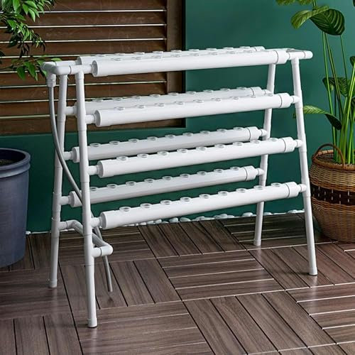 Hydroponic Growing - Home Kitchen Indoor Vegetable & Herb Garden Starter Kit with 72 Pots for Windowsill Use