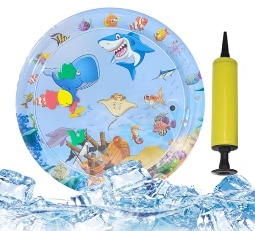 Wasser-Sinnes-Matte für die Katzen Verdicktes PVC Aufblas-Kühlkissen