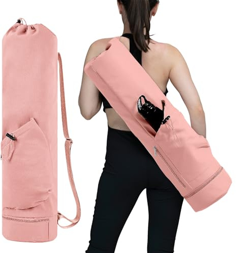 Borsa per yoga, tappetino da yoga con custodia, custodia multifunzione per palestra, classe spiaggia, parco viaggi