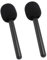 Porta Microfono Wireless 2pcs, Adattatore di Montaggio Manico per Microfono per Hollyland Lark M1 C1 150 Syncog1 Movo, Adattatore Microfono, Supporto per Microfono, Adattatore a