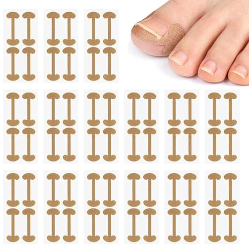 80 Stück Eingewachsene Zehennägel Set,Zehennagel Korrektur | Eingewachsener Zehennagel Nagelpflaster Patch für Behandeln Eingewachsener Zehnagel