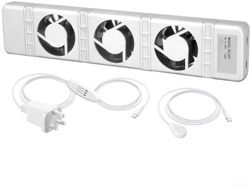 LUCKCDUO Efficient Air Circulation Radiator Fan for Cost Effective Home Heating Solutions (Mono-set)